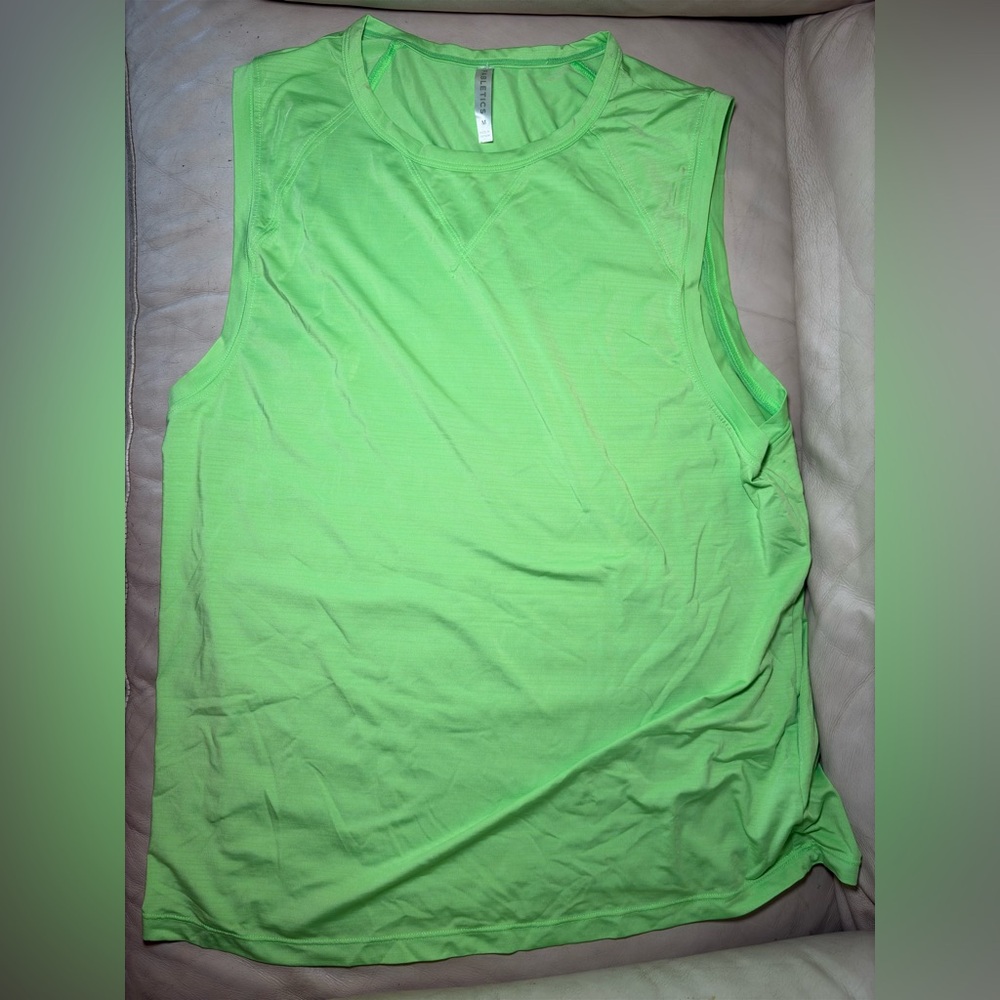 Fabletics Green Sleeveless Top